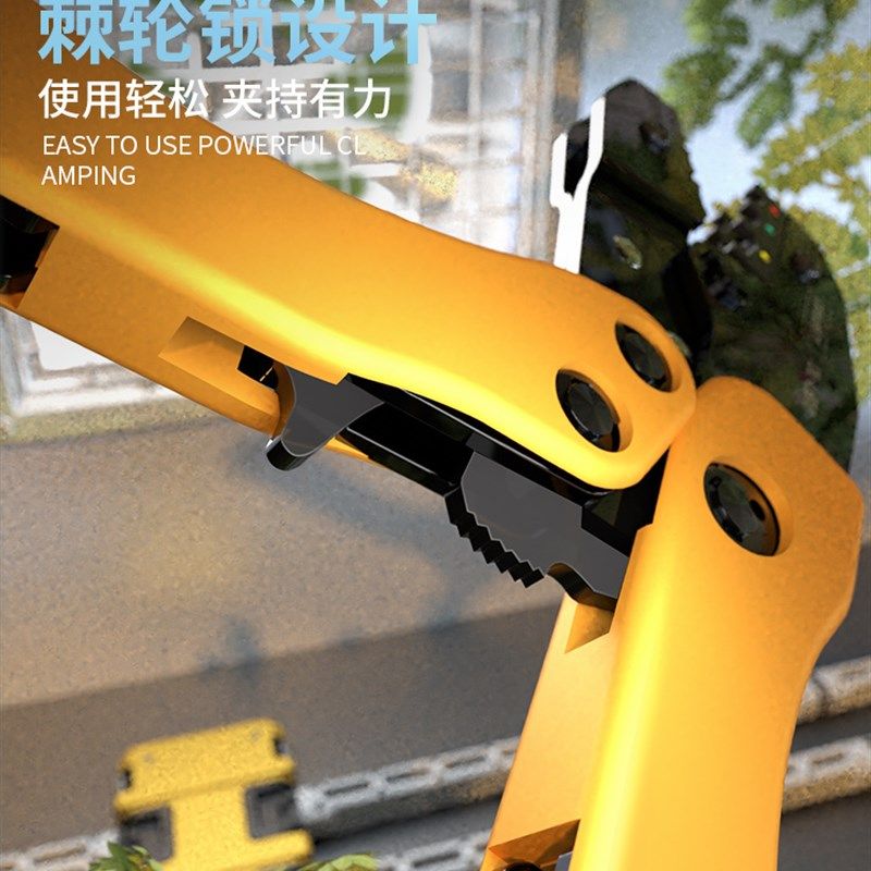 极速。压线钳冷压端子o多功能棘轮压接钳欧式手动快速接线钳夹线,农用物资,苗木固定器/支撑器,淘宝优惠券,粉丝福利购,淘宝优惠卷