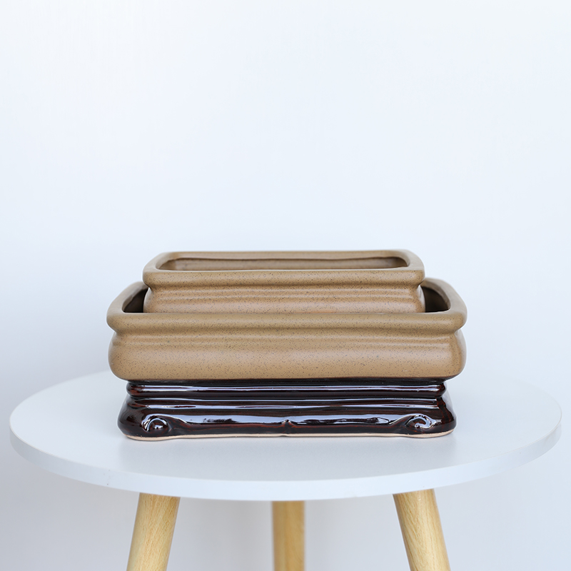 极速罗汉松盆景盆花卉绿植盆y景盆创意造型树花盆包邮绿植花卉