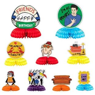 Homez Theme Decor For Accessories 极速9pcs Desk Friends