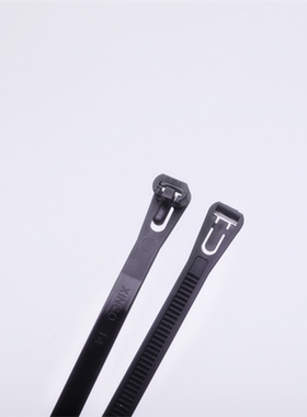 极速*20PCS Zip Ties Rerleasable Cable Tie color Black and Wh