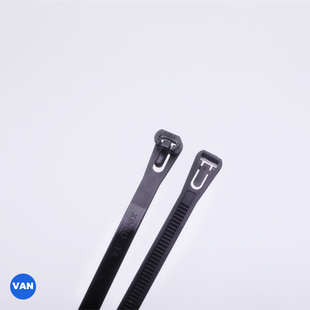 极速*20PCS Zip Ties Rerleasable Cable Tie color Black and Wh