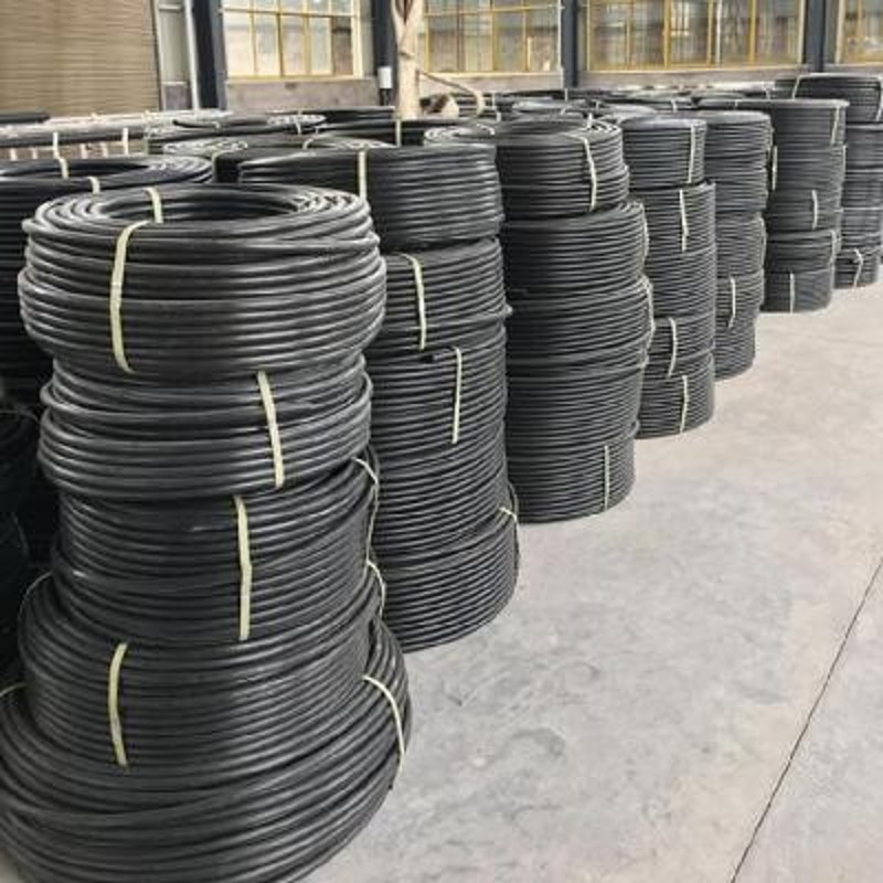 极速黑色盘管材硬管自来水管tpe水管pe给水管防晒工具32高压耐磨