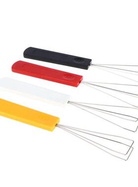 极速1PC Steeel Wire Keyboard Key Keycap Puller Plastic Handl