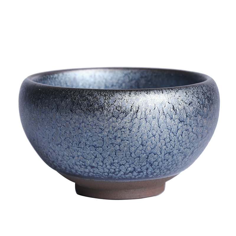 极速建盏主人杯单杯铁胎r百花禅定盏杯家用大号茶杯陶瓷单个茶盏