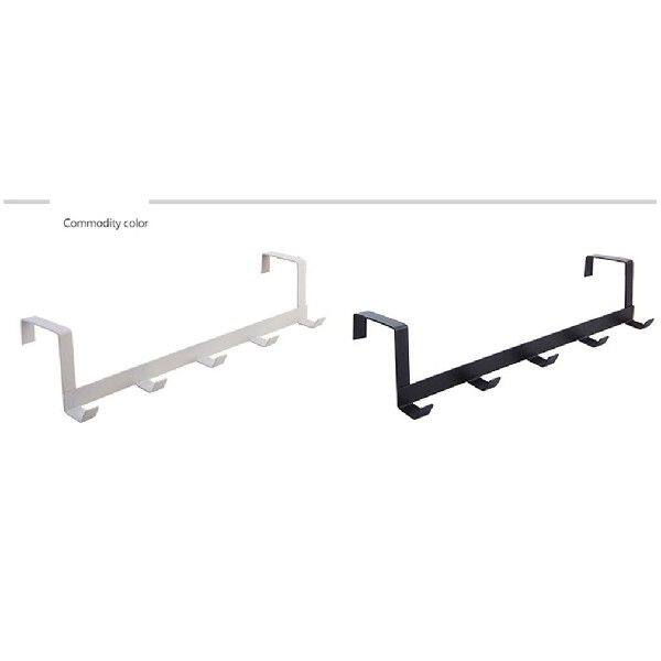 极速Hooks Ovehr The Door 5 Hooks Home Bathroom Organizer Rac