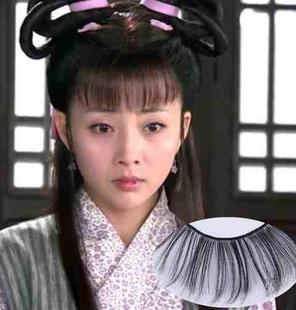 极速戏曲古装头饰假n发越剧黄梅戏戏剧用品花旦小旦头套真发刘海