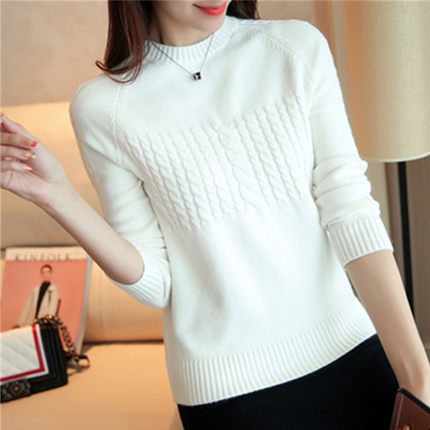 极速2020d Winter Womens Blouses Pullover Long Sleeve O-Neck