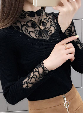 极速Woman Sweaters Chandails Knitwear Slim T-shiSrt Womens