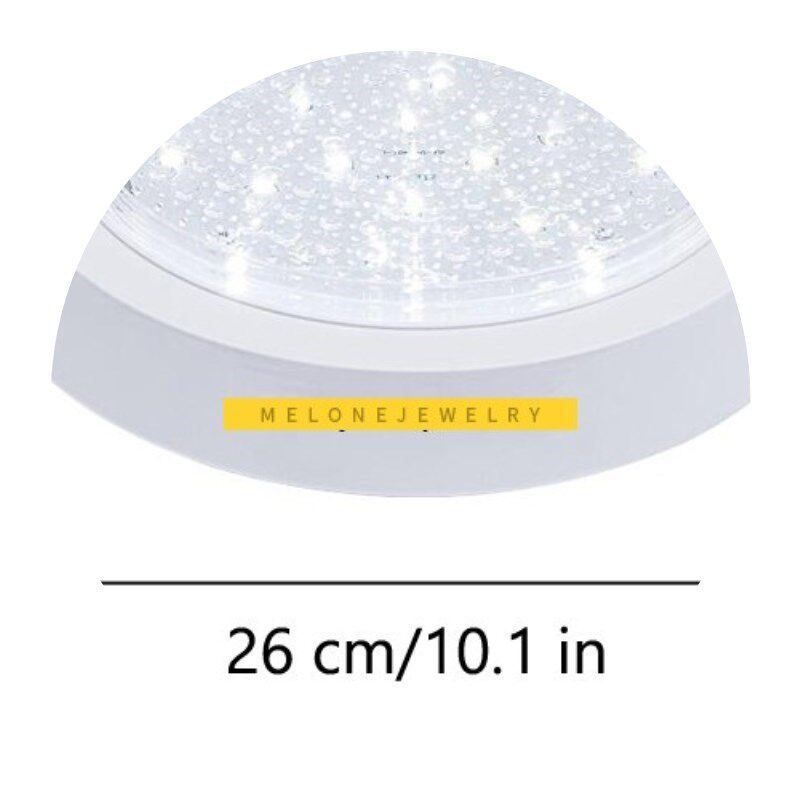 极速Waterproof Bathroom Ceiling Lamp RounLd Square Bathroom