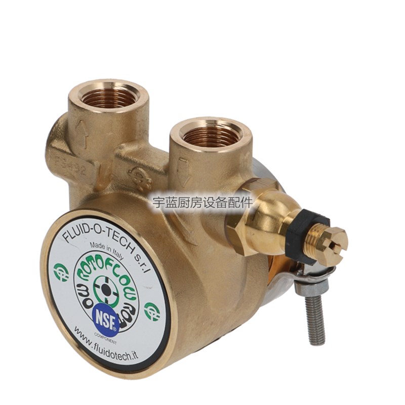 极速福力德泵头 FLUID-O-TECH咖啡机水J泵旋转泵咖啡泵增压泵CB05