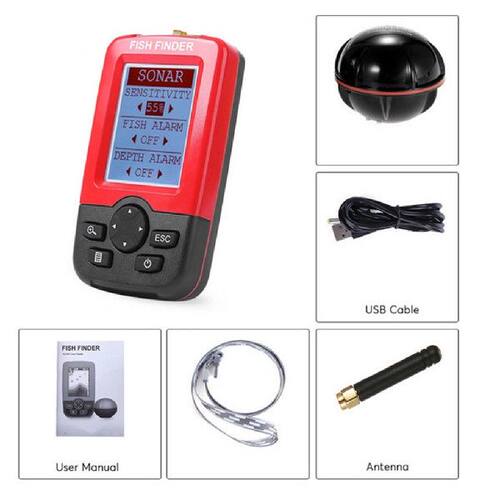 极速Fish Finder Outdoor Fishing Wireless SNensor Fish Finder