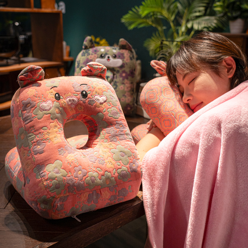 极速午睡枕趴睡枕小m学生成人办公室午休神器桌上睡觉抱枕女生枕