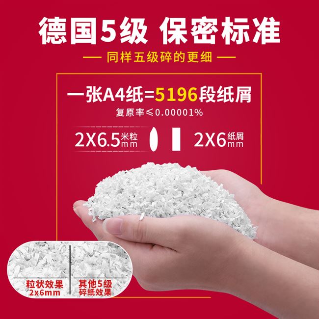 极速经典 碎纸机电R动锰钢刀系列碎纸D机sd9331款 白色商用大功率静