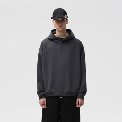 CENSMADE基础纯色460g连帽卫衣