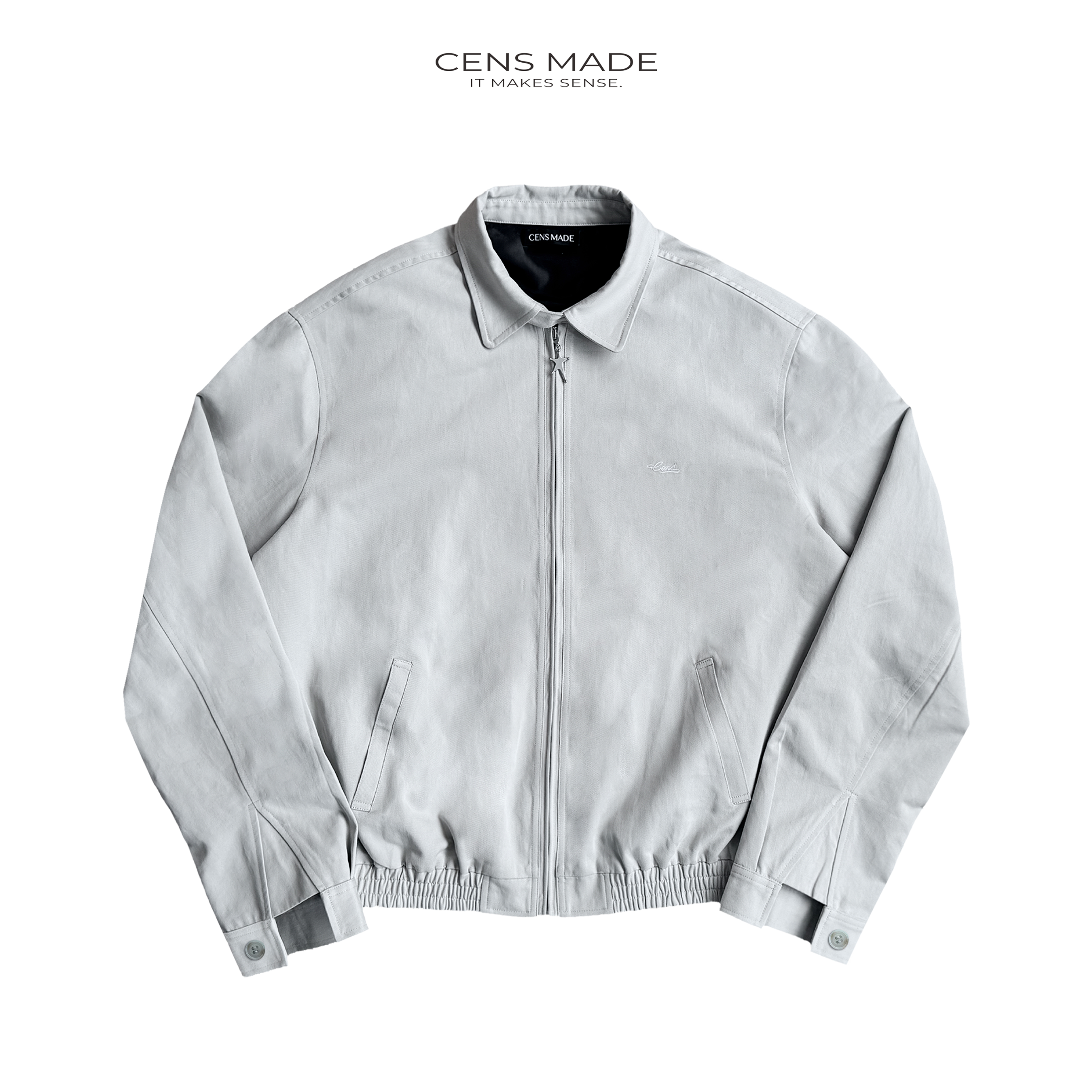 CENSMADE百搭哈灵顿夹克外套