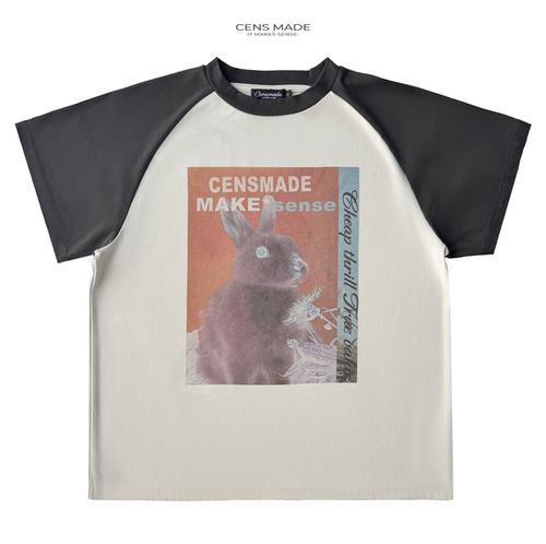 CENSMADE26SS反转兔插肩短袖