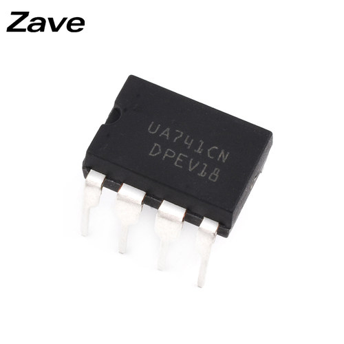 UA741CP LM741 高益单运算放大器 补偿型 直插DIP-8 IC 芯片