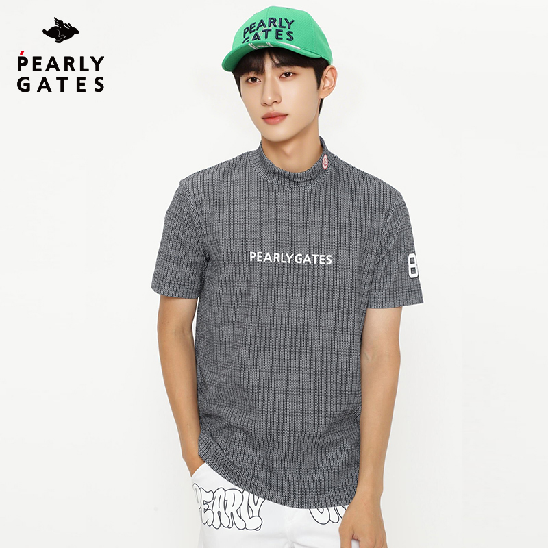 PEARLYGATES男士短袖套头衫