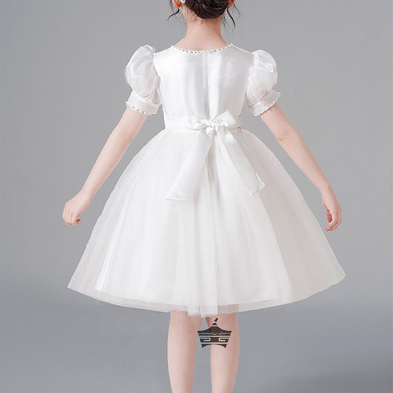 极速女童礼服夏装2023t新款气质儿童蓬蓬纱公主裙小女孩钢琴演奏