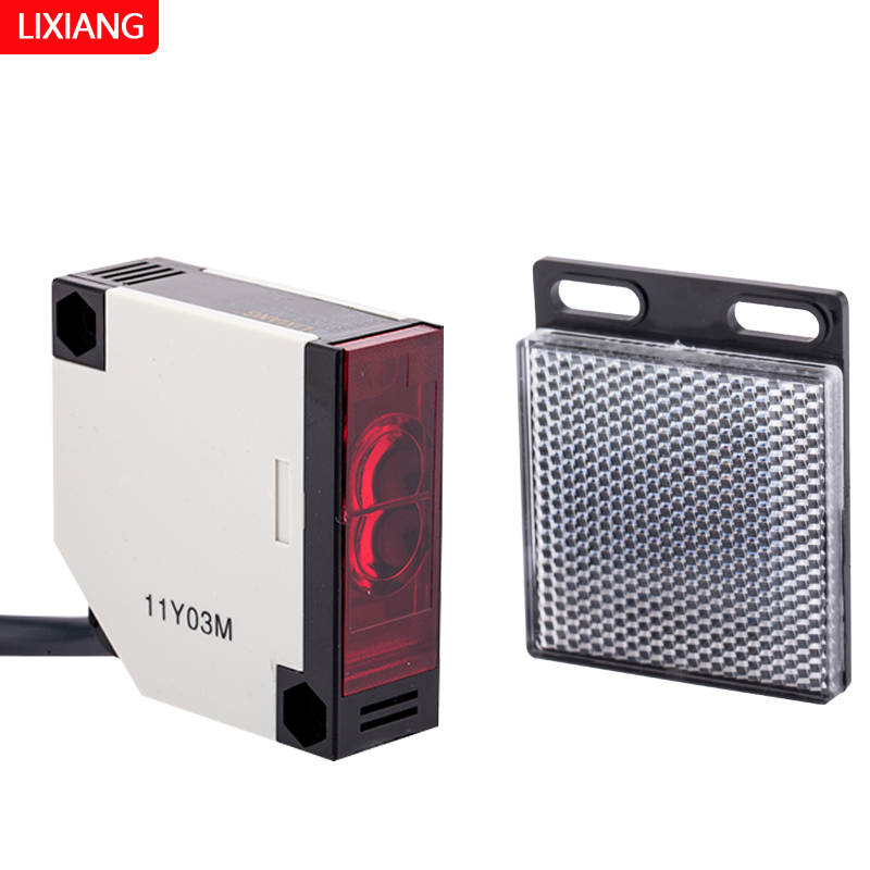 极速LE3JK-R4M2光电开关 镜片C反射型 交直流通用 感应器感测器 4