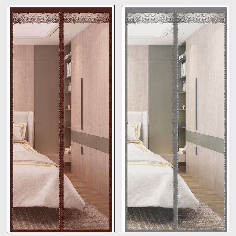 新品加宽魔术贴【纯色】加宽防蚊门帘磁性魔术S贴夏季纱门纱窗家