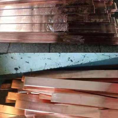 新品厂促紫铜排T2紫铜排铜条铜块扁方红铜排导电接T地铜排TMY高纯