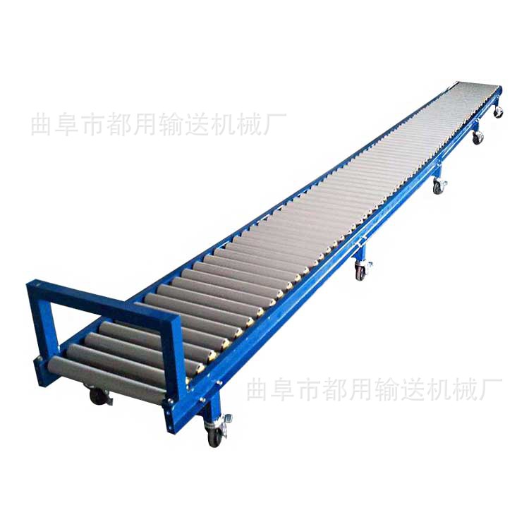 极速镀锌滚筒h输送机纸箱木门传送机LJ1无动力辊筒输送机