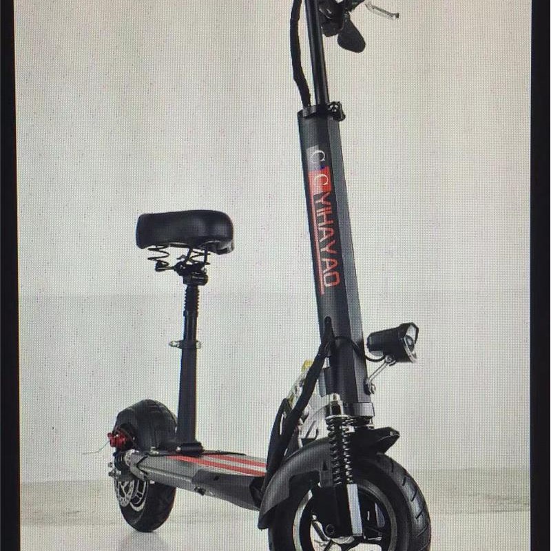 极速1电0寸滑板车电动自行车动滑板车H成人迷你电001车两轮摺叠双