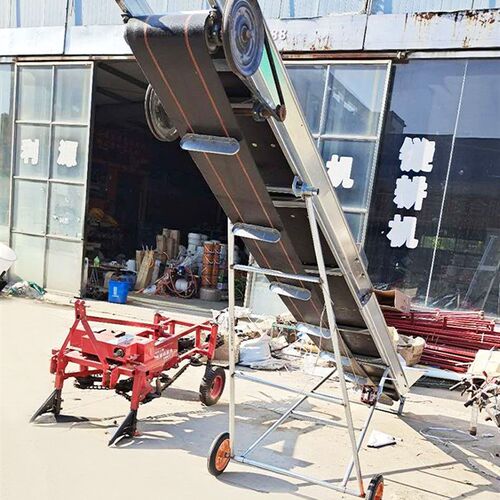 新品促小麦倒跺机 家用r电动玉米输送带玉米粒麦子装车输送带提升