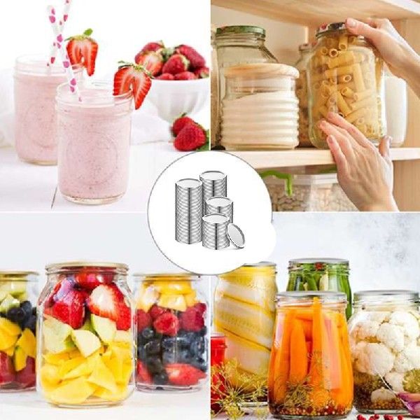 极速70Mm Canning Lids Jar Split-Type LidKs Reusable Leak Pro