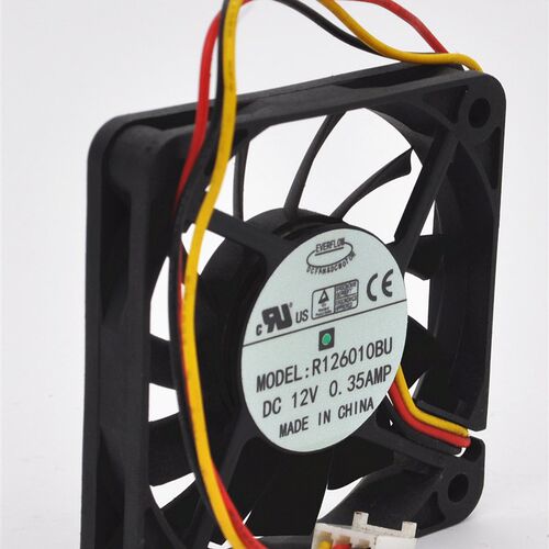 新品台湾EVERFLOW R12q6010BU 6010 6CM 12V 0.25A双滚珠 大风量
