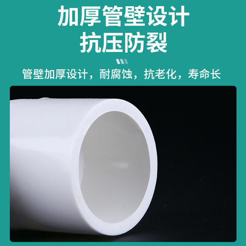 新品PVC电线管三通穿线管接头阻燃电工管配J件大全三通接头162025