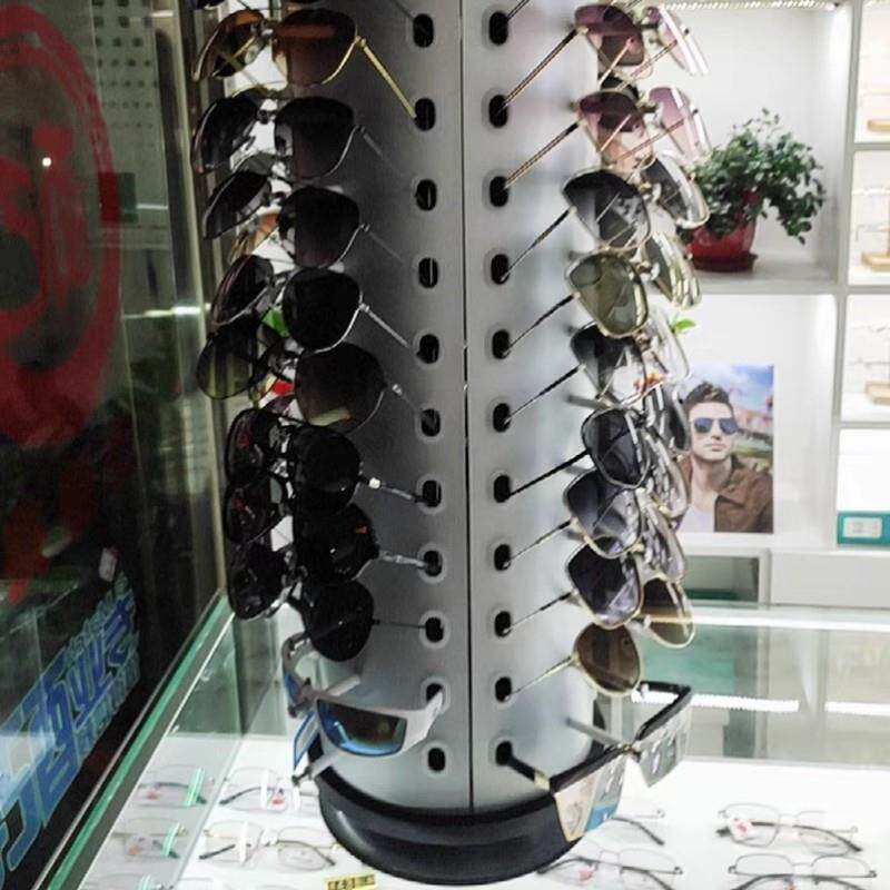 极速眼镜架子展示架眼镜店专用太阳眼镜太阳眼镜陈U列架旋转移动