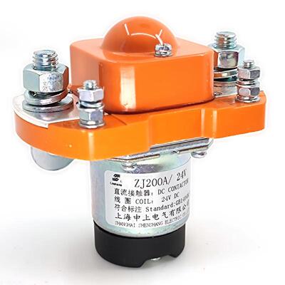 新品直流接触器 ZJ200A 400A 12V/I24V客车怪手装载机大功率继电