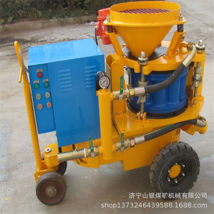 极速现货PC5I转子式喷浆机供应I 矿用转子式混凝土喷射机