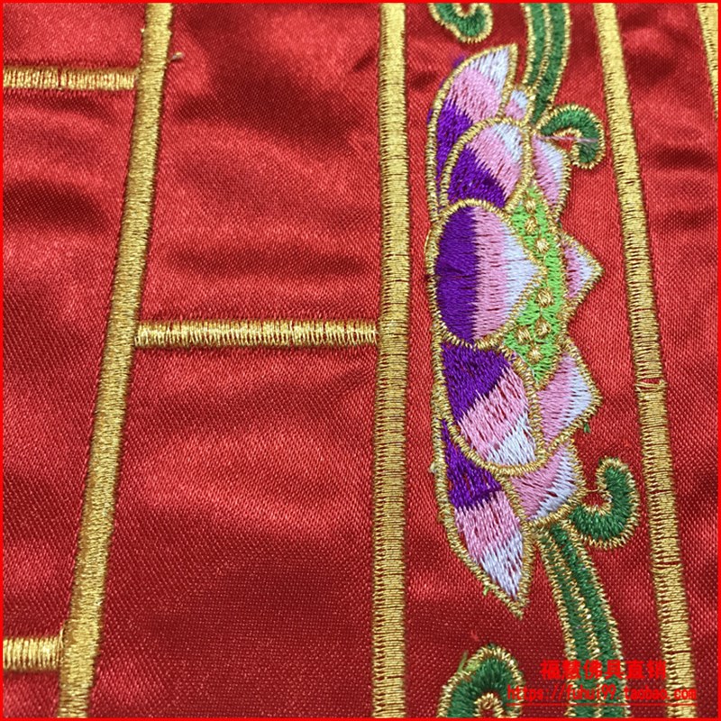 极速寺院佛堂佛龛法器佛具僧服僧衣供天金线小袈裟佛X衣祖衣十供