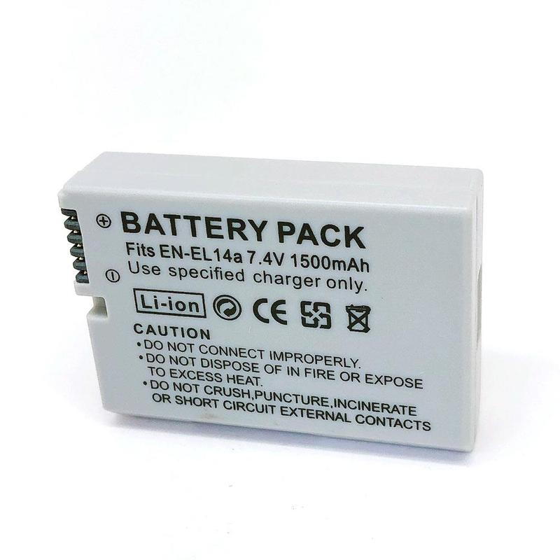 极速EN-EL14a ENEL14a EN EL14 a BaDttery For Nikon D3100 D320