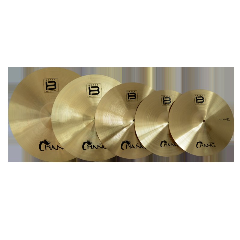 极速张音chfang套镲黄铜青铜四片装五片装套镲片静音套镲大小尺寸