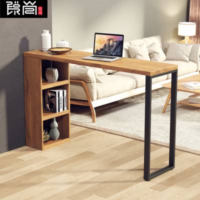 极速客厅酒柜吧台餐o桌小吧台桌简约实木吧台柜家用隔断柜z.