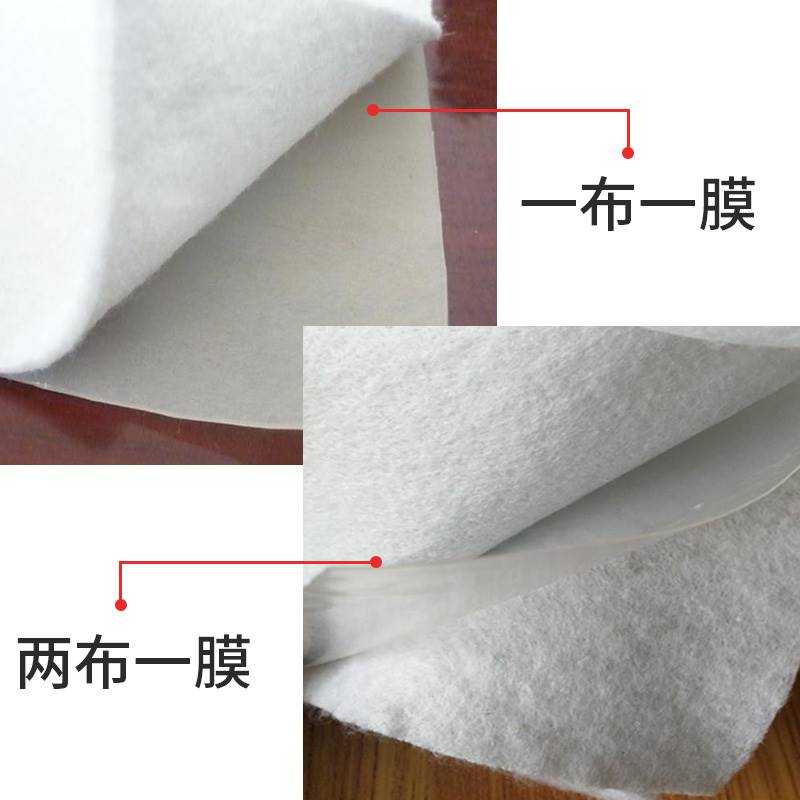 极速土工膜防水防渗养殖地膜鱼塘C鱼池护坡塑料膜复合一布两布一
