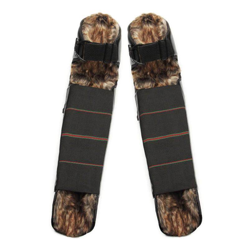 极速膝盖加长加厚款摩托车防护套B护膝男式装备冬天骑车电动车保