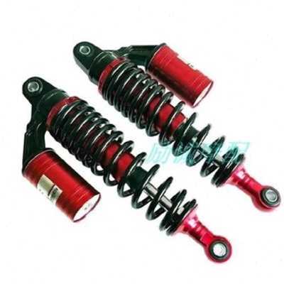 极速厂促加粗弹簧改装液压後避震器电动自K行车尺寸电动机车减震N