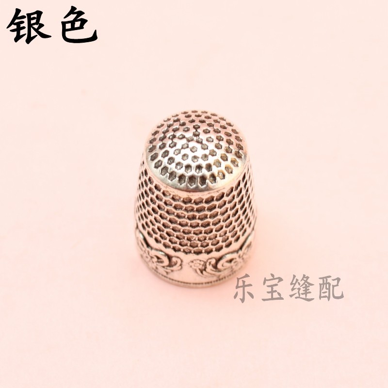 极速纯铜复古手工顶l针3色 DIY布艺工具 防滑刺绣加厚压针器针箍