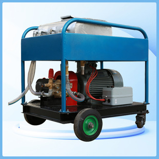 郑州广源厂家三柱塞高压泵50Mpa水射流工业清洗设备