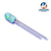 LED灯珠 546椭圆绿发绿LED发光二极管 长脚无卡高亮直插式 546灯珠