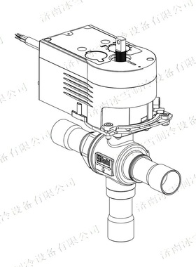 Castel卡士妥三通电动球阀6690EM/9A2(2),带ODS铜接头