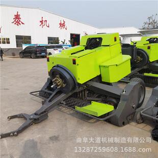 麦秸打方捆的机器新型捡拾式捆草机小麦秸秆粉碎打捆机