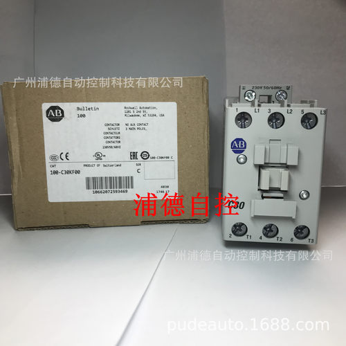 AB交流接触器100-C30F00，100-C30KF00原装正品现货220-230V