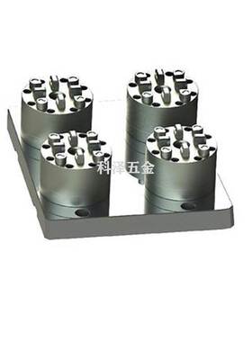 EROWA/3R夹具 手动气动EDM CNC小型56转向卡盘夹头加长型卡盘