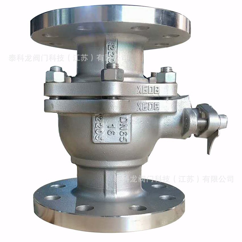 双相钢2205法兰PN16手动球阀DN15 20 25 32 40 50 65 80 100